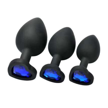 Silicone Butt Plug Set Sex Stimulation Toys