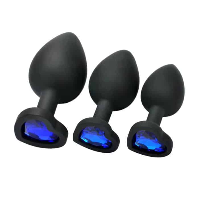 Silicone Butt Plug Set Sex Stimulation Toys
