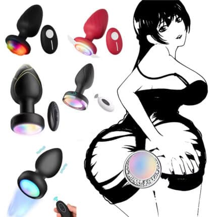 Remote Control Silicone Butt Plug