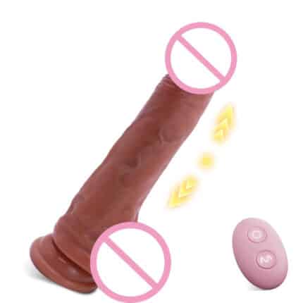 Realistic Silicone Dildo Vibrating