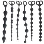 Silicone Long Anal Bead Plug