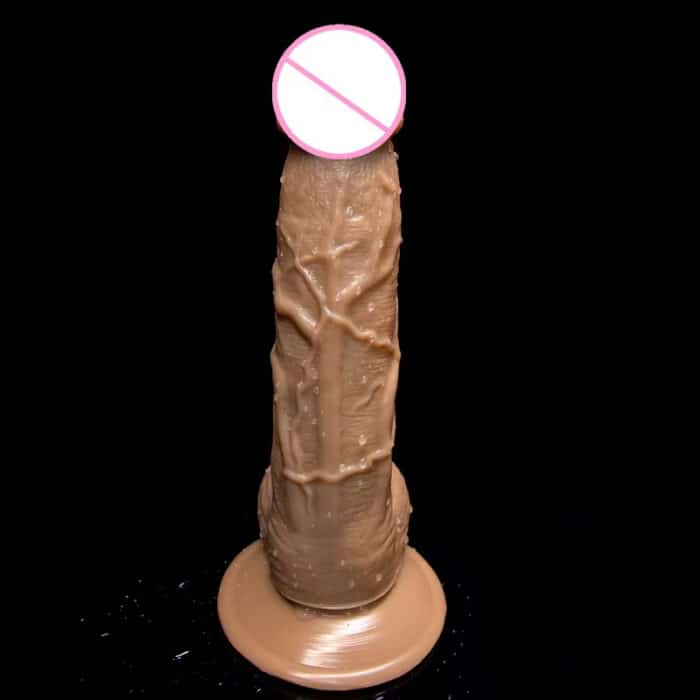 Wearable 8 Inch Dildo Soft, Realistic, and Perfect for Couples