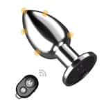 Stainless Steel Vibrator Anal Plug & Clitoris
