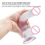Realistic Dildo Suction Cup Base, Beginner-Friendly Design