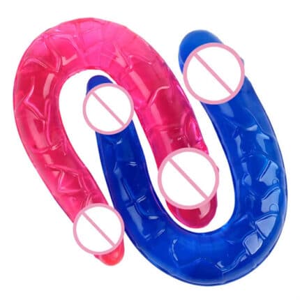High Quality Strapless Double-Ended Realistic Dildo