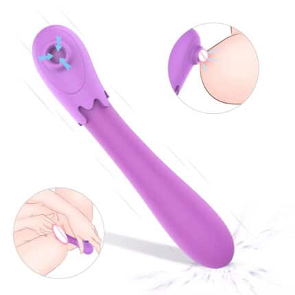 New Arrival Mini Eggplant Sucking Vibrator