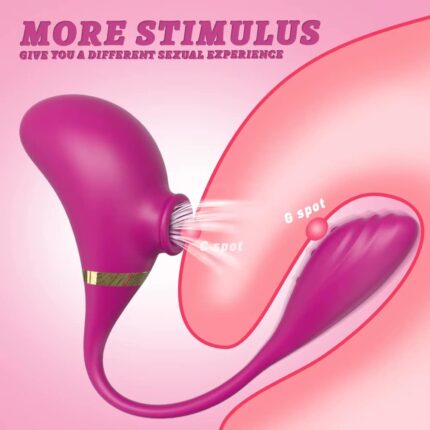 Factory Price Sucking Vibrator G-Spot & Clitoral Licking Vibrator for Women
