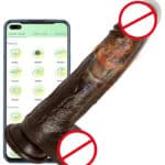 High Quality 12 Inch Realistic Telescopic Dildo
