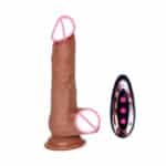 7.87 Inch Vibrating Thrusting Dildo