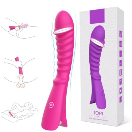 Discount Offer AV Pink Silicone Vibrator Adult Sex Toy for Women