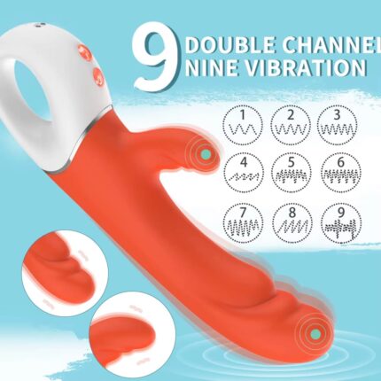 Vagina & Clitoris Vibrator G-Spot Massager for Women