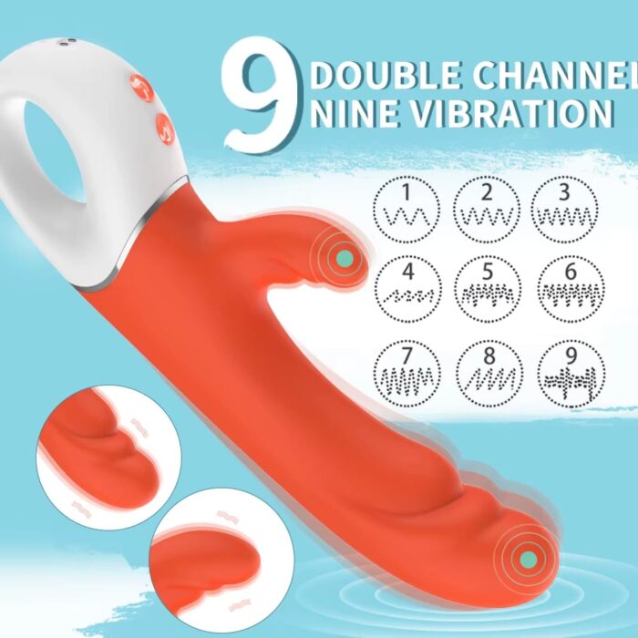 Vagina & Clitoris Vibrator G-Spot Massager for Women