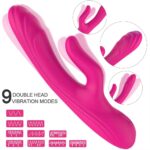 High Quality Silicone Finger Vibrator 100% Waterproof Rabbit Toy for Women