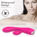 Women’s Electric Rabbit Vibrator High Quality G-Spot & Clitoral Dildo Vibrator