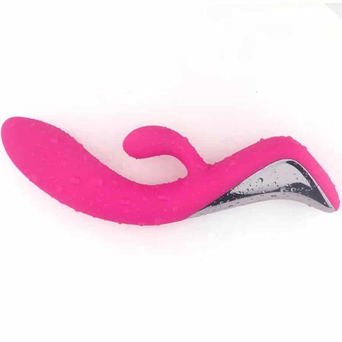 Dual Stimulation Rabbit Vibrator G-Spot & Clitoral Dildo for Women