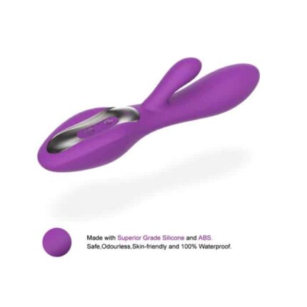 Rechargeable Rabbit Vibrator Women’s G-Spot & Vagina Stimulating Toy
