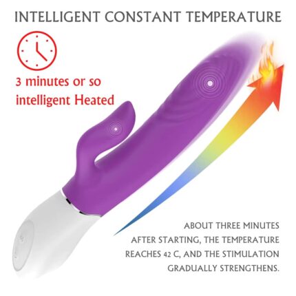 Handheld Adult Rabbit Vibrator Wholesale Sex Toy for Women Pleasure