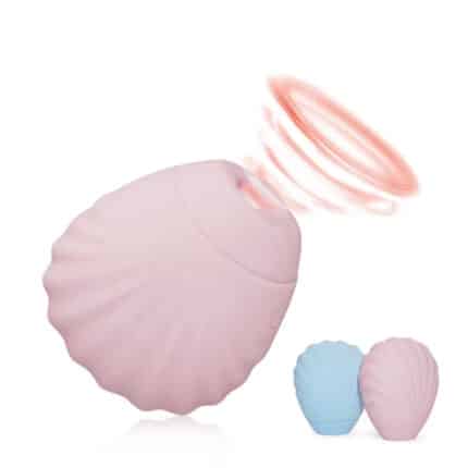 Silicone Seashell Shaped Sucking Vibrator