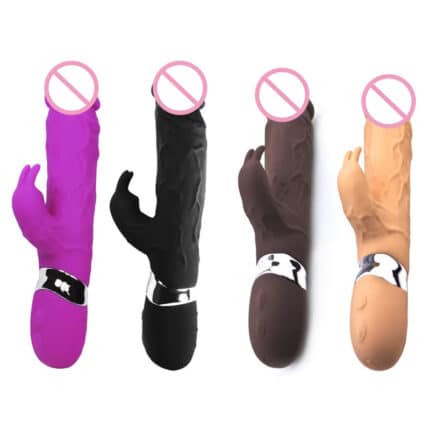 Realistic Large Rabbit Dildo Massager