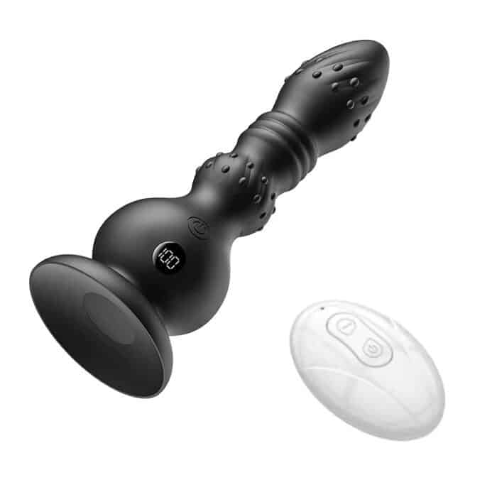 Remote Control Telescopic Anal Plug Vibrator