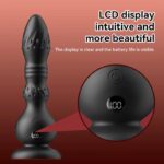 Factory Price Telescopic Anal Plug 10 Frequency Vibrating Butt Plug