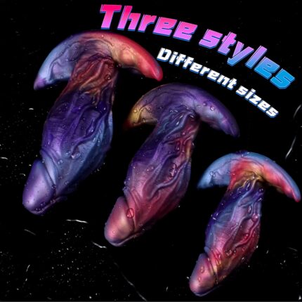 3 Sizes Huge Silicone Anal Plug Set Butt Plug Training Kit