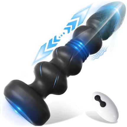 Remote Control Anal Bead Vibrator Prostate Massager