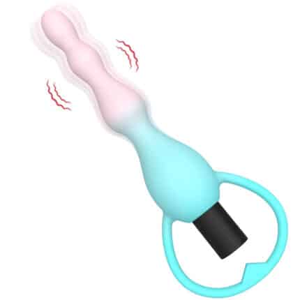 Hot Selling Gradient Anal Bead Vibrator Butt Plug