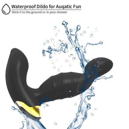 Wireless Remote Control Anal Flexion Butt Plug Masturbator