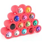 Silicone Butt Plug Smooth Anal Plug Massager for Women and Men