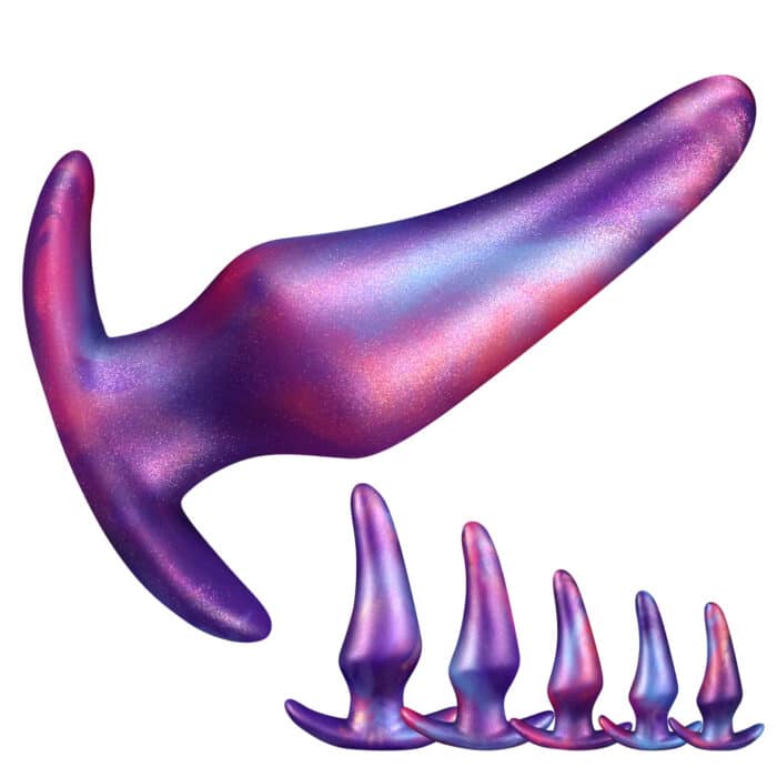 Hot Sale Large Silicone Anal Plug Set