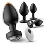 Anal Plug Silicone Vibrating Butt Plug Prostate Massager