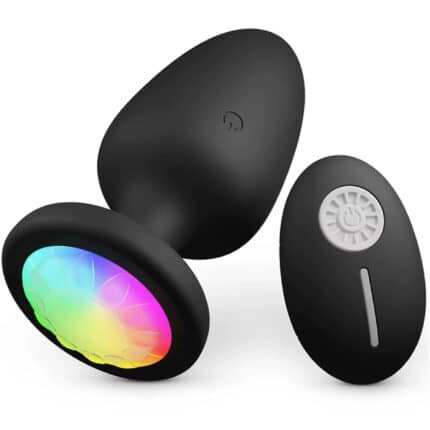 Anal Plug Silicone Prostate Massager Vibrating Butt Plug