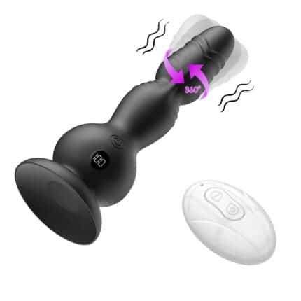 Remote Control Anal Plug Vibrator