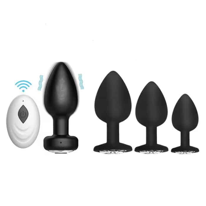 Hot Sale APP Wireless Remote Control Anal Plug Vibrator – Butt Plug Masturbator