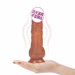 Realistic Silicone Dildo Anal Vibrating Toy
