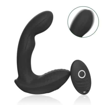 Remote Control Male Prostate Massager – 10 Speed Silicone Anal Vibrator Plug