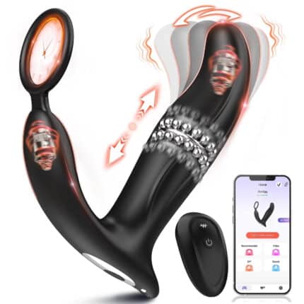 High Quality Smart APP Remote Prostate Massager Anal Vibrator