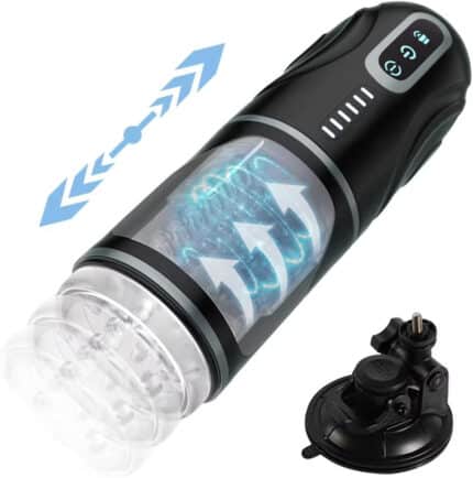 Electric Pocket Pussy Stroker Automatic Male Masturbator Cup