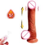 Best Selling Electric Big Dildo – Vibrating Heating Telescopic