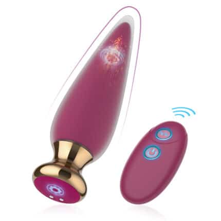 Silicone Butt Plug Vibrator