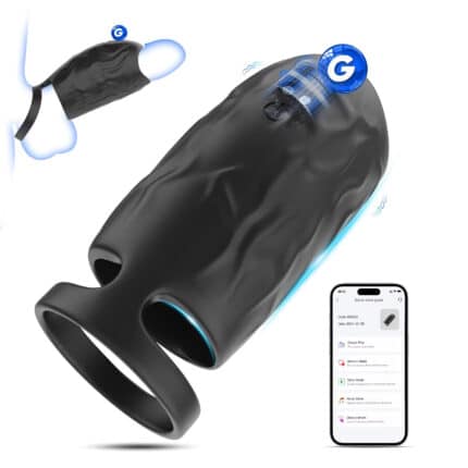 APP Control Male Vibrator Cock Ring Penis