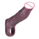 Silicone Penis Condom Sleeve for Men – Stamina Enhancer & G-Spot Stimulation for Intimate Couple Play
