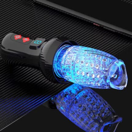 Silicone Digital Display Male Masturbation Cup