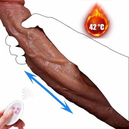 Telescopic Pussy Massager – Vagina Dildo Vibrator