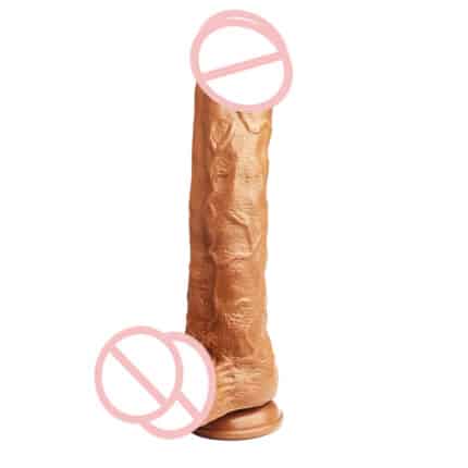 Realistic Huge Penis Dildo Vibrator – Big Artificial Silicone Dildo