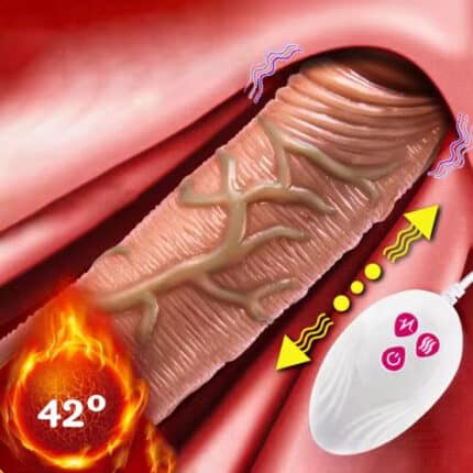 Big Dildo Vibrator for Women – Large Silicone Penis