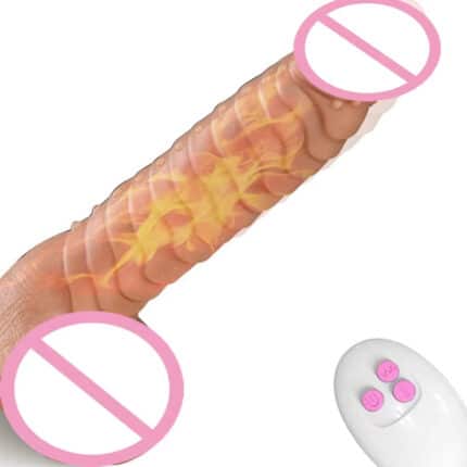 Remote Control Realistic Dildo Vibrator
