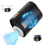 Fully Waterproof Portable Thrusting Male Stroker Telescopic Electric Masturbator