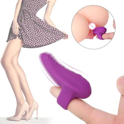 Mini Bullet Pussy Finger Vibrator